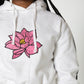 White Lotus Flower Hoodie [Crop-Top]