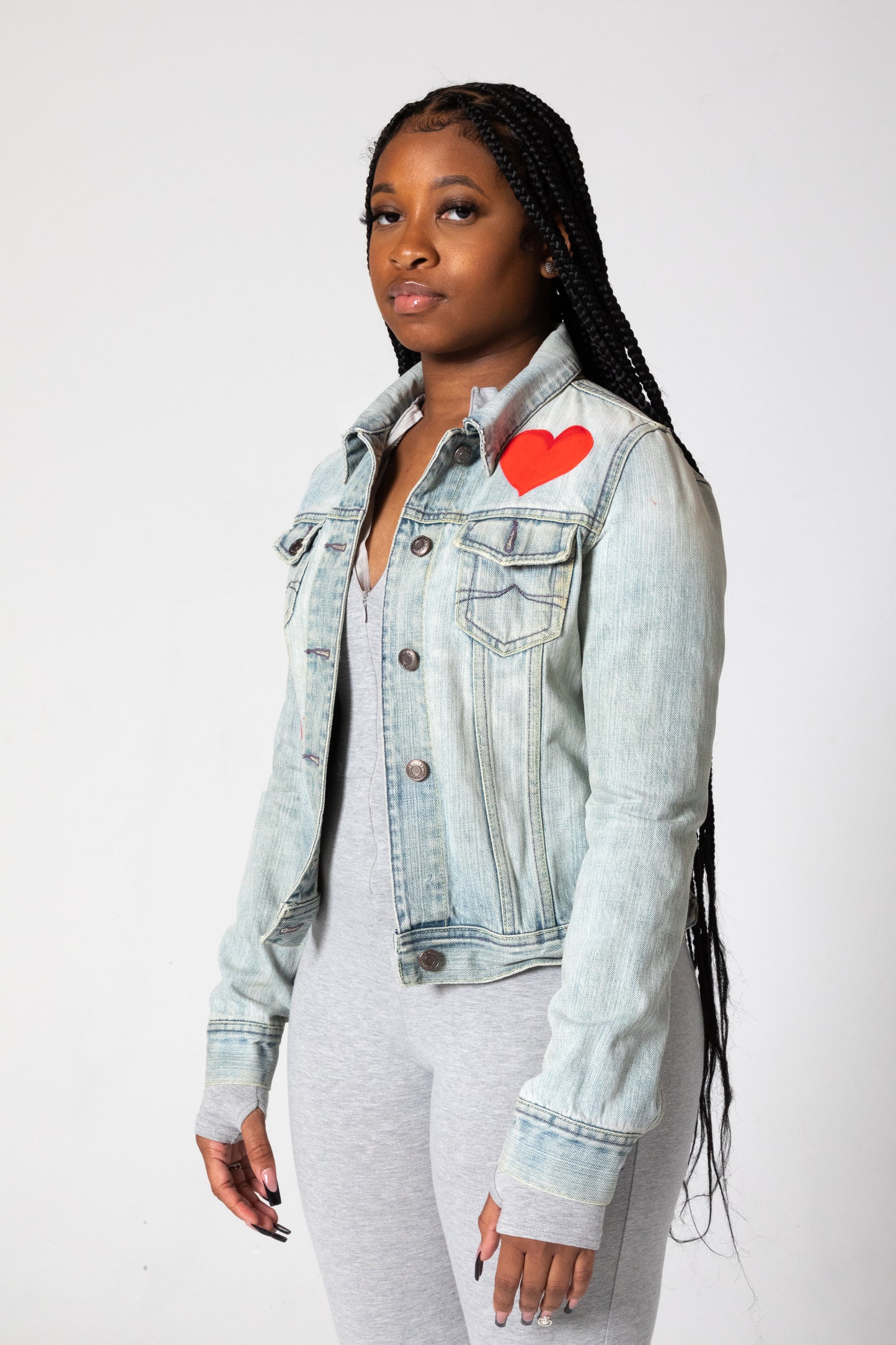 Hand Painted Jean Jacket