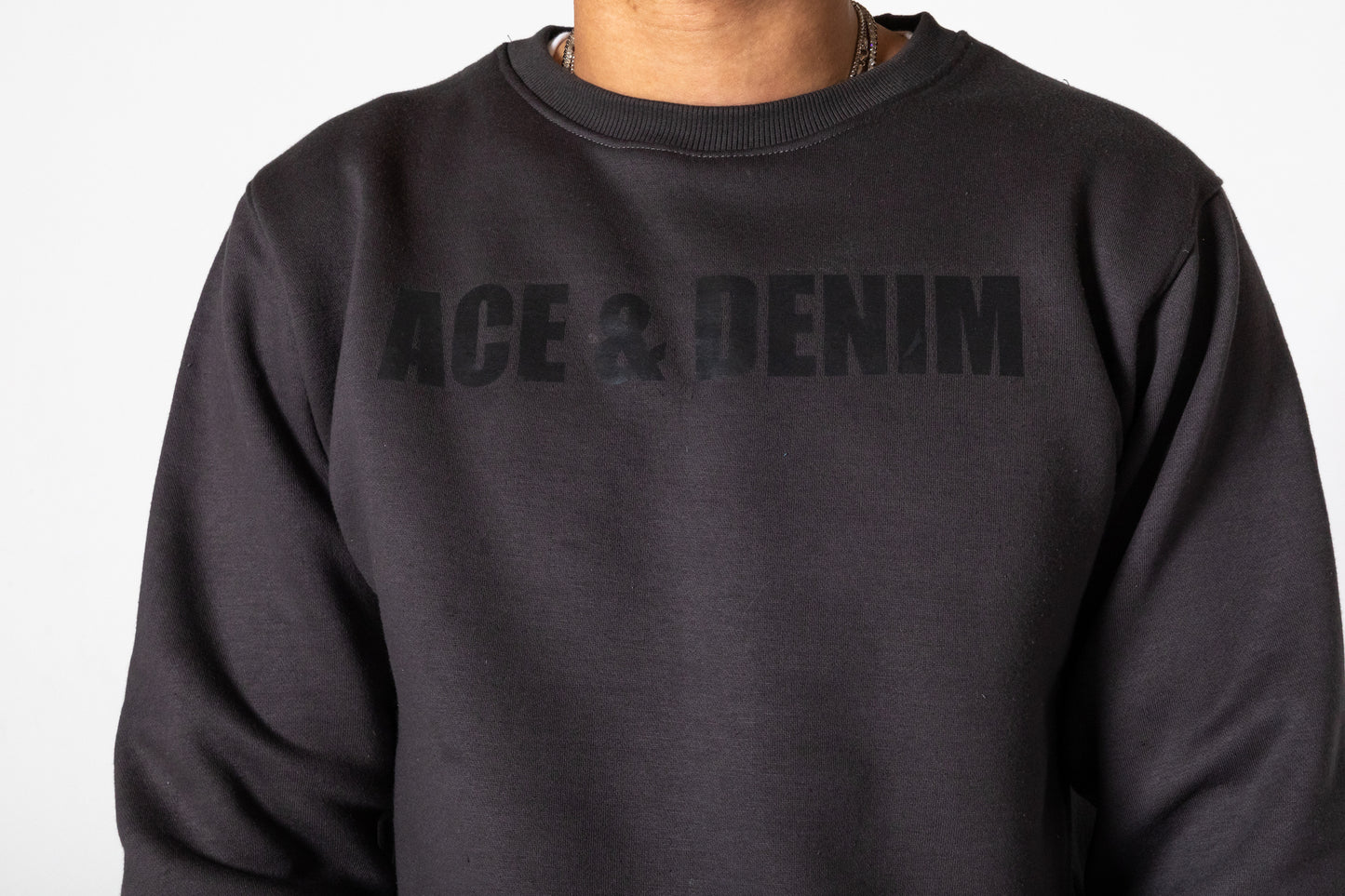 Black on Gray Sweatsuit