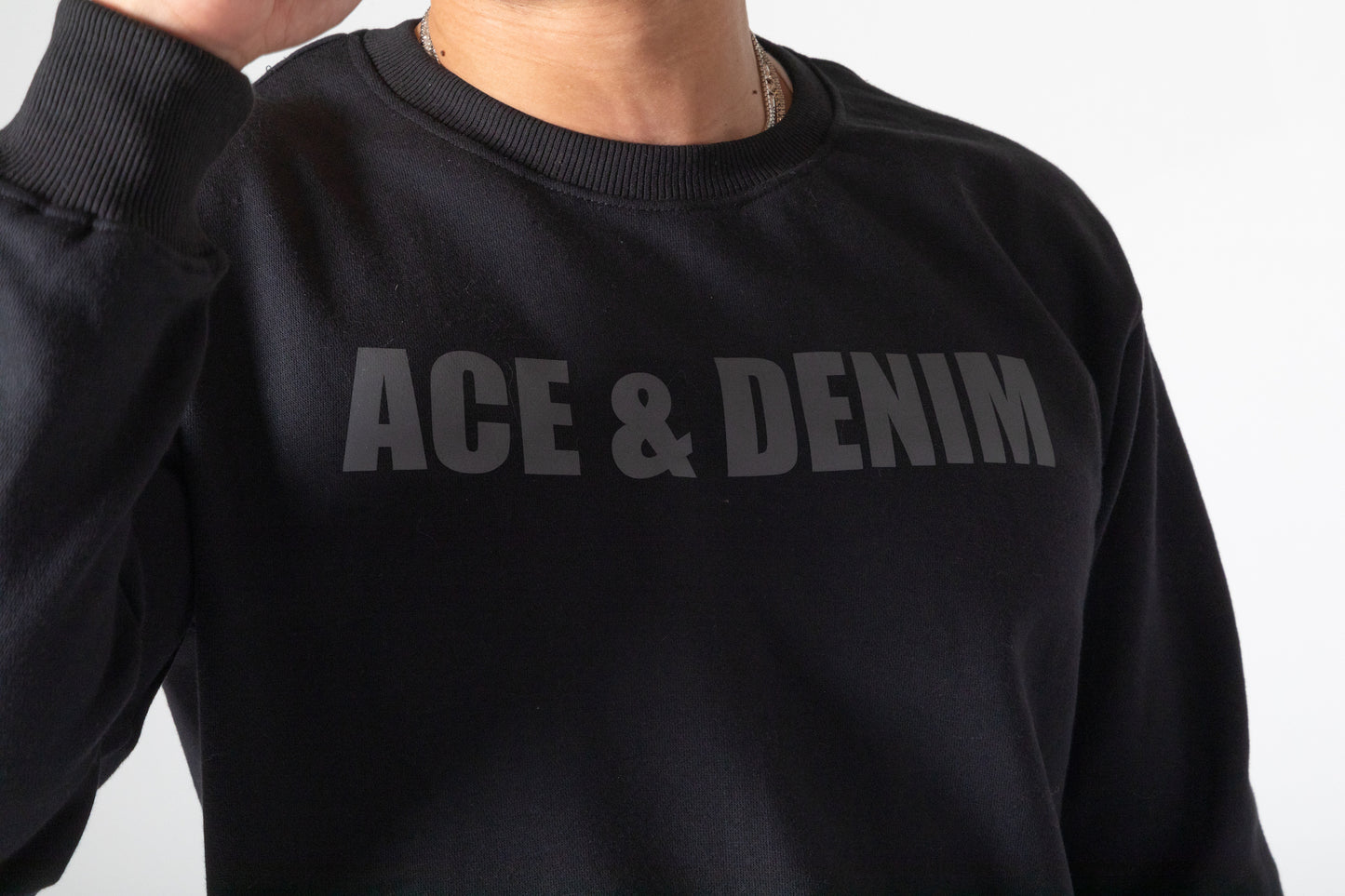 Premium Reflector Sweatsuit [Grey On Black]