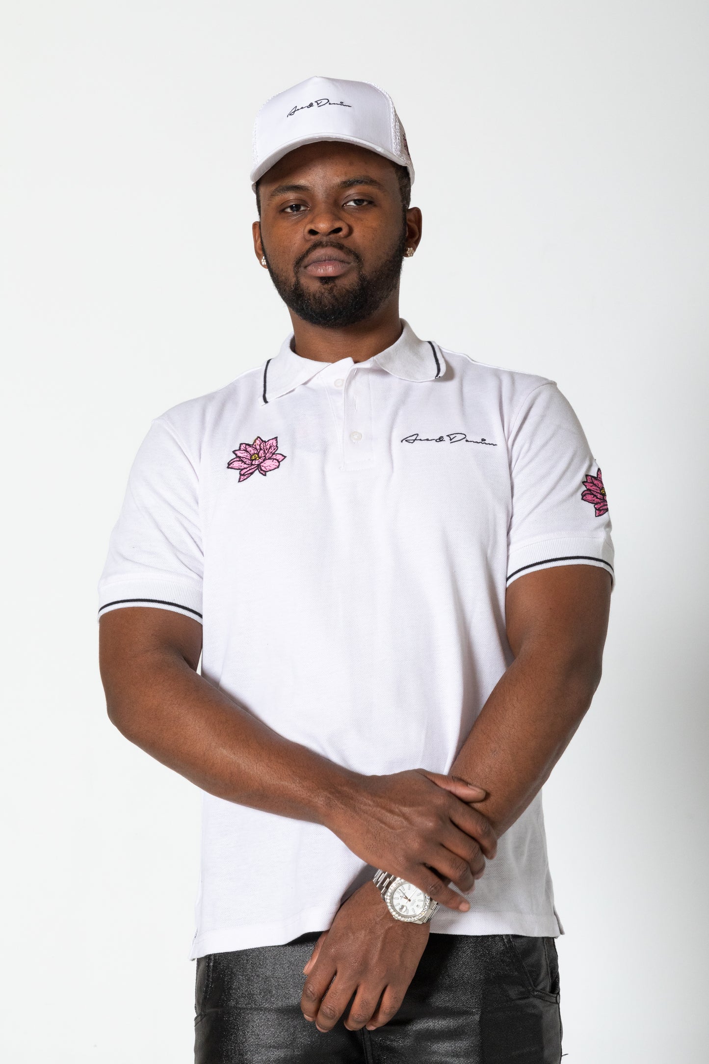 Short Sleeved Polo [White]