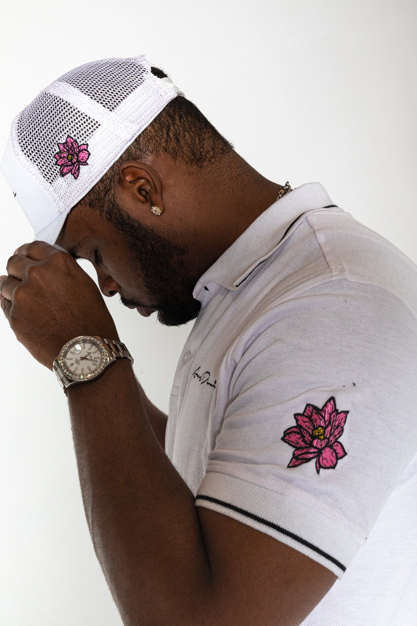 Short Sleeved Polo [White]
